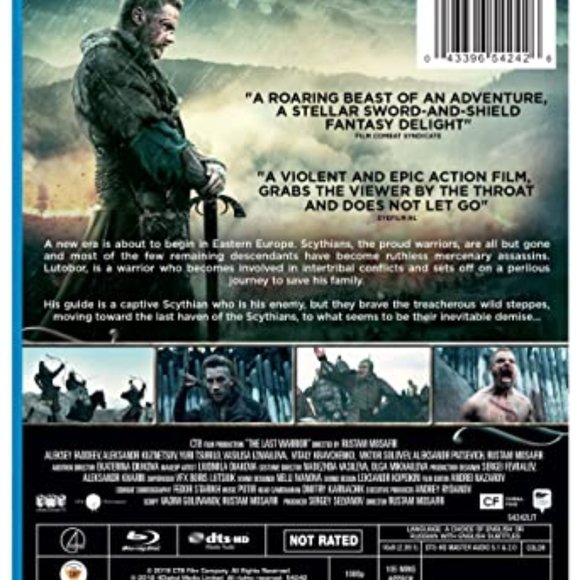 The Last Warrior Blu Ray. New.. Sealed - Picture 3 of 3